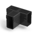 U-Drain goot 10hg x 6,5br | T-Stuk/koppelstuk zwart