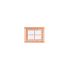 1074005 | Douglas Uitzetraam Prestige 84,4x66 cm, onbehandeld.