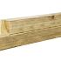 # Grenen gesch paal 8,8 x 8,8 x 270 cm, groen geïmpregneerd.