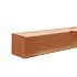 Douglas gesch paal 6,5 x 6,5 x 300 cm, groen geimpregneerd.