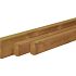 Douglas gesch regel 4,5 x 4,5 x 300 cm, groen geimpregneerd.
