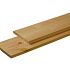 Douglas plank 2,8 x 24,5 x 400 cm, groen geimpregneerd, 1 zijde gesch, 1 zijde fijnbez..