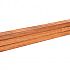 AZ Hardh paal gesch met V-groef, gepunt 6,5 x 6,5 x 180 cm.