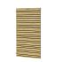 Tuindeur Flux 100 Excellent op verstelbaar stalen frame, 100 x 180 cm, groen ge#mpregneerd.