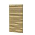 Tuindeur Flux 100 Excellent op verstelbaar stalen frame, 100 x 180 cm, groen ge#mpregneerd.