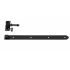 Verstelbare hengen, verzinkt - zwart gepoedercoat