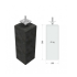 ## Betonpoer L 18 x 18 x 50 cm, Recht - Antraciet, M20 - Bovenzijde 15 x 15 cm