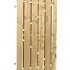 Jumbodeur v.z.v. slotgat, geschaafd vuren 15 mm op verstelbaar stalen frame B100 x H200 cm, recht ve