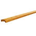 Grenen geschaafde afdekkap met sponning (6,1 cm) 3,5 x 8,5 x 235 cm t.b.v. rechtscherm, groen geïmpr