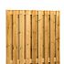 # Grenen gesch plankenscherm 19-planks 15 mm, 180 x 180 cm, verticaal recht, groen ge#mpregneerd