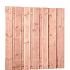 # Douglas fijnbez plankenscherm 15-pl | 1,9x19,5 cm, 180 x 180 cm, onbehandeld.