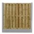 Betonpaal stampbeton 10 x 10 x 280 cm, grijs tussenpaal t.b.v. recht scherm.