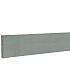 Betonplaat stampbeton 25 x 3,5 x 184 cm, grijs.