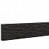 Betonplaat dubbelzijdig leisteenmotief 36 x 3,5 x 184 cm, antraciet gecoat.