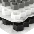 # Eccogravel 30 grindmat grijs 160x120x3cm   100% HDPE tbv opritten - 41pl/pp