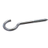 * Schroefhaak oog 50mm verz - 50x14x3,5mm - open