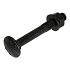 * Blackline slotbout M8x90mm+moer